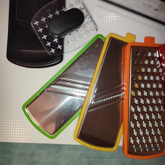 Vegetable Chopper Mandolin Slicer Food Veggie Cheese Grater Cutter Dicer - Picture 3 of 9